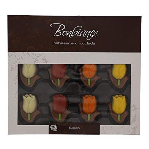 Bonbiance Tulpen Milchschokolade - Box 540 Gramm von Bonbiance