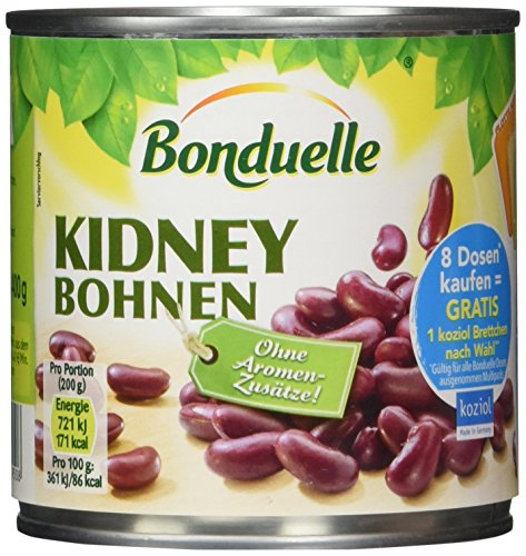 Bonduelle Kidney Bohnen , 6er Pack (6 x 400 g Dose) von Bonduelle