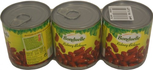 Bonduelle Kidney Bohnen 3 x 125g von Bonduelle Deutschland GmbH