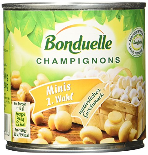 Bonduelle Champig. Minis Feinst.Auslese , 6er Pack (6 x 390 g) von Bonduelle