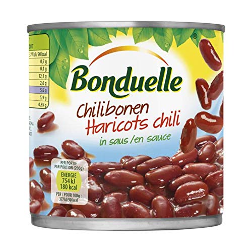 Bonduelle Chilibonen in Pittige Saus Chilibohnen in würziger Sauce 400G Bonduelle Chilibonen in Pittige Saus Chilibohnen in würziger Sauce 400G von Bonduelle