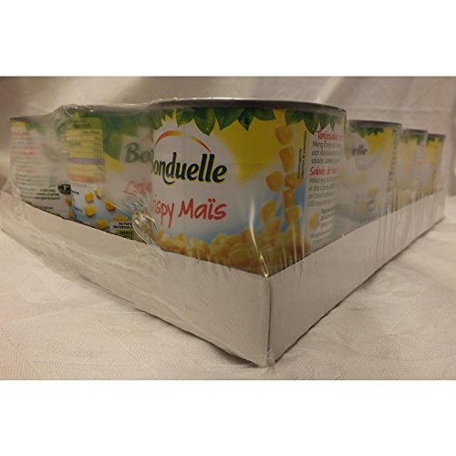 Bonduelle Crispy Maïs 12 x 300g Konserve (knuspriger Mais) von Bonduelle