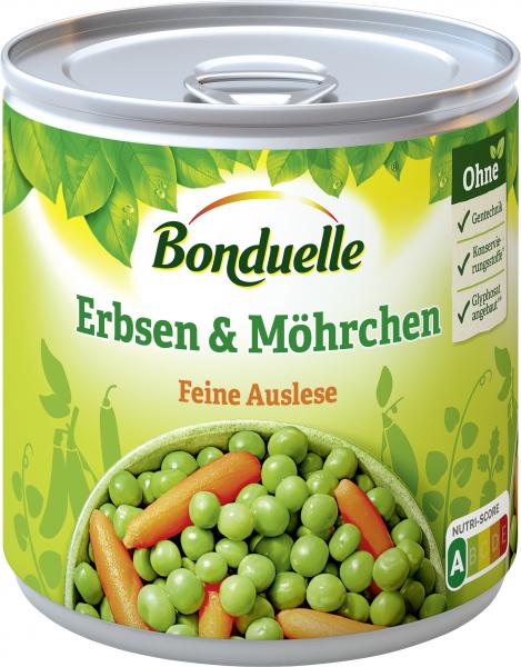 Bonduelle Erbsen & Möhrchen Feine Auslese Bonduelle Erbsen & Möhrchen Feine Auslese von Bonduelle