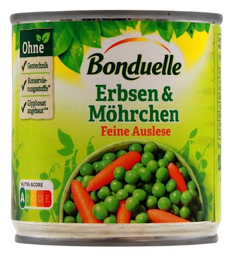 Bonduelle Erbsen & Möhrchen feine Auslese, 12er Pack (12 x 130g) von Bonduelle