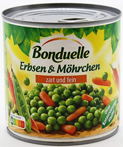 Bonduelle Erbsen und Möhrchen zart und fein, 12er Pack (12 x 265g) von Bonduelle