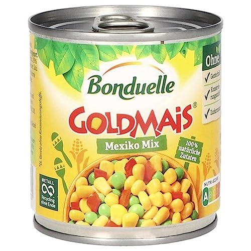 Bonduelle Goldmais Mexiko Mix 130 g Bonduelle Goldmais Mexiko Mix 130 g von Bonduelle
