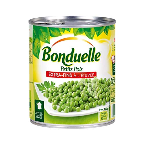 Bonduelle - Erbsen extra Flossen 560G - Packung mit 5 von Bonduelle