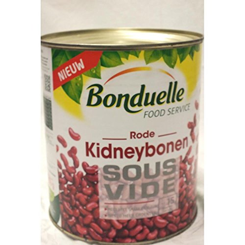 Bonduelle Rode Kidneybonen Sous Vide 2650g Konserve (Kidneybohnen - Vakuum) von Bondelle
