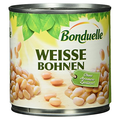Bonduelle Weiße Bohnen, 400g, Abtropfgewicht 250g Bonduelle Weiße Bohnen, 400g, Abtropfgewicht 250g von Bonduelle
