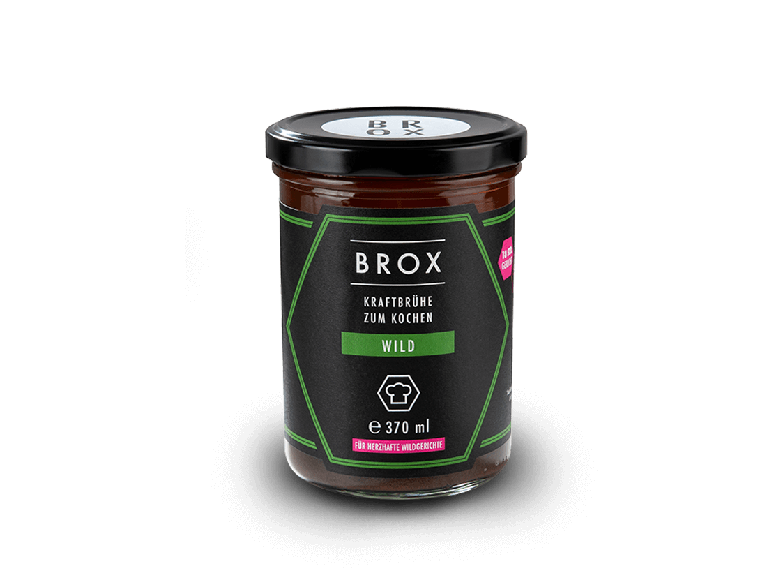 Bone Brox BROX Kraftbrühe Wild zum Kochen 370 ml von Bone Brox