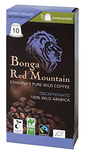 Bonga Red Mountain - kompo Bio Bonga Red Mountain, Kapseln, Decaffeinato, kompostierbar (6 x 55 gr) von Bonga Red Mountain - kompo