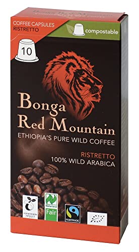 Bonga Red Mountain - kompo Bio Bonga Red Mountain, Kapseln, Ristretto, kompostierbar (2 x 55 gr) von Bonga Red Mountain - kompo