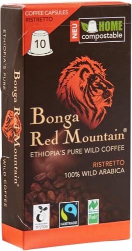 Bonga Red Mountain, Kapseln, Ristretto, kompostierbar 2 x 55 gr von Bonga Red Mountain