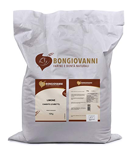 Kandierte Zitrone (Würfel) 10 kg BIO von Bongiovanni Bontà Naturali