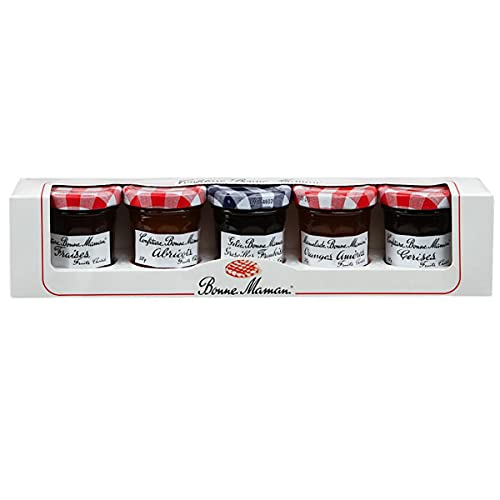 Bonne Maman 5 x 50 Gramm Konfitüre verschiedene Sorten Geschenkeset Bonne Maman 5 x 50 Gramm Konfitüre verschiedene Sorten Geschenkeset von Bonne Maman