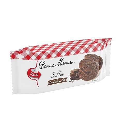 Bonne Maman Cookies | French Cookies | Classic Bonne Maman Shortbread Chocolate | French Biscuits | 5.29 Ounce Total Weight von Bonne Maman