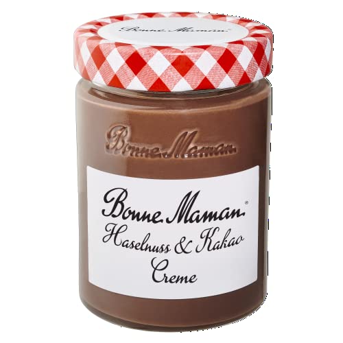 Bonne Maman Haselnuss & Kakao Crème, 360g, Packung mit 6 Stück von Bonne Maman