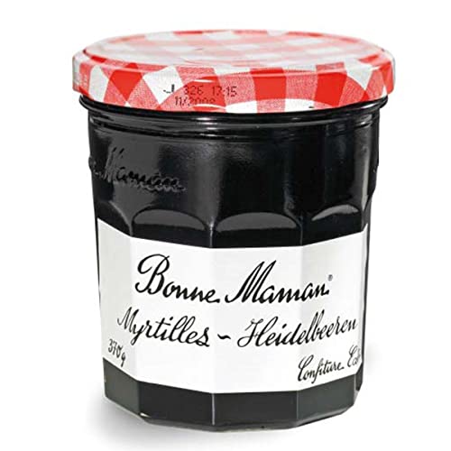 Bonne Maman Myrtilles Marmelade aus Frankreich Heidelbeere 370 Gramm von Bonne Maman