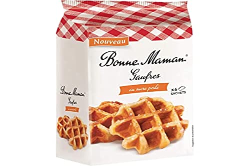 Bonne maman gaufres au beurre et perles de sucre, Waffeln mit Butter und Zuckerperlen aus Frankreich, 300g. von Bonne Maman