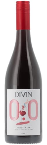 DIVIN Pinot Noir 0,0% Alkoholfreier Wein (1 x 0,75 l) von BonneBouffe