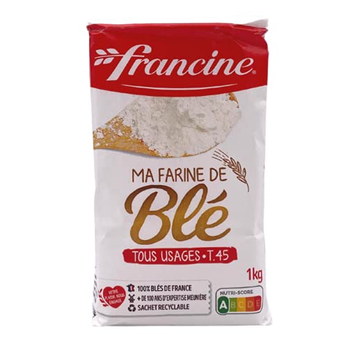 Francine T45 Mehl, 1 kg, 10 Stück von BonneBouffe