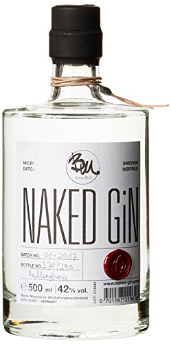 naked GiN Small Batch (1 x 0.5 l) von Bonner Manufaktur