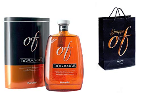 GRAPPA DORANGE 70 CL IN ASTUCCIO + Geschenkbeutel von Bonollo