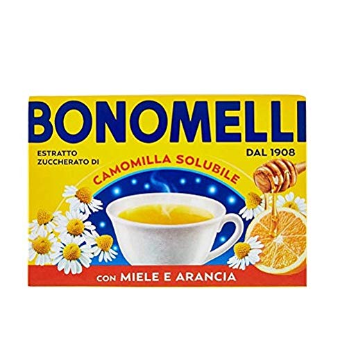 Bonomelli camomilla Kamille mit Honig und Orange löslich entspannendes 80g von Bonomelli