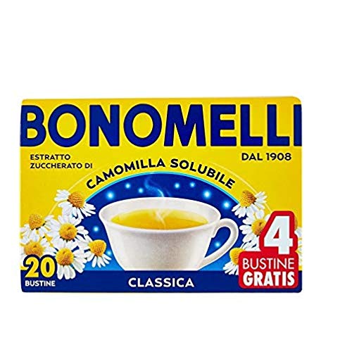Bonomelli camomilla löslich entspannendes Getränk Kamille 20 beutel + 4 frei von Bonomelli