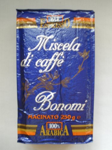 Bonomi Miscela di Caffe` Blu macinato gemahlen 250 gr. von Bonomi