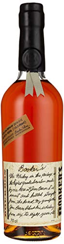 Booker Bourbon Whisky, vollmundig, komplex mit kräftigem Geschmack, 62,95% Vol, 1 x 0,7l Booker Bourbon Whisky, vollmundig, komplex mit kräftigem Geschmack, 62,95% Vol, 1 x 0,7l von Booker's