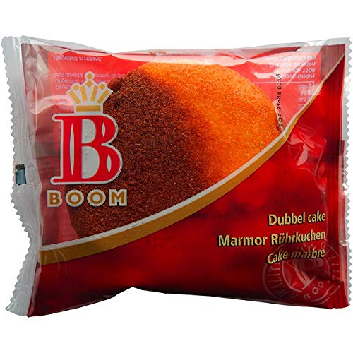 BOOM Marmor Rührkuchen, 24er Pack (24 x 75g) von BOOM