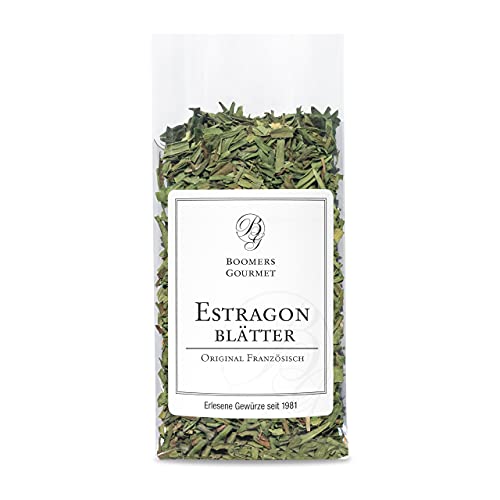 Boomers Gourmet - Französische Estragonblätter getrocknet – Estragon aus Frankreich – Aromatisches Gewürz für Fisch, Geflügel & Saucen – Fines Herbes - Refill - 17 g Boomers Gourmet - Französische Estragonblätter getrocknet – Estragon aus Frankreich – Aromatisches Gewürz für Fisch, Geflügel & Saucen – Fines Herbes - Refill - 17 g von BOOMERS GOURMET