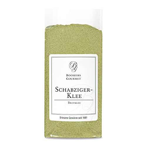 Boomers Gourmet - Schabziger Klee gemahlen – Intensives Schweizer Gewürz für Brot, Aufstriche & Käse – Natürlich & ohne Zusatzstoffe – 100 % Aroma - Refill - 60 g von BOOMERS GOURMET