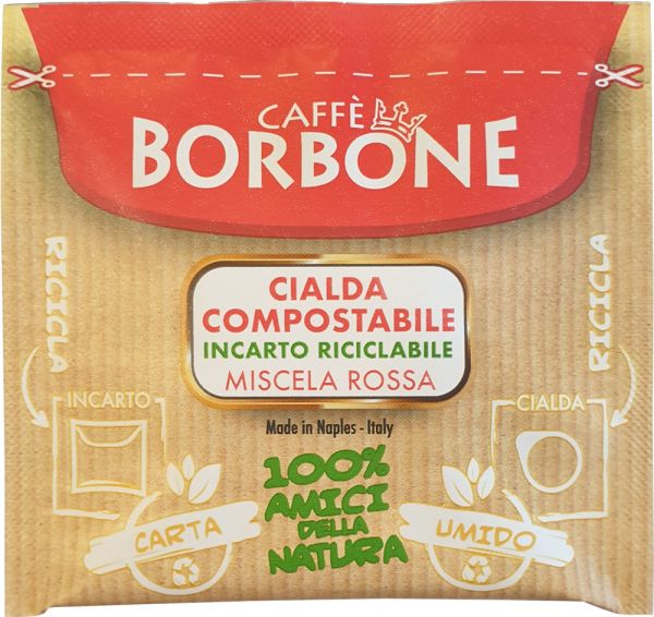 Borbone ESE Pad Miscela Rossa von Caffè Borbone