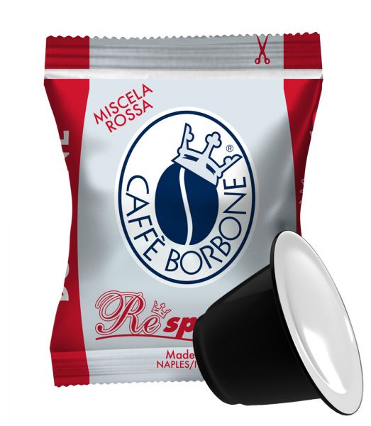 Borbone Nespresso® Kapseln Rossa von Caffè Borbone