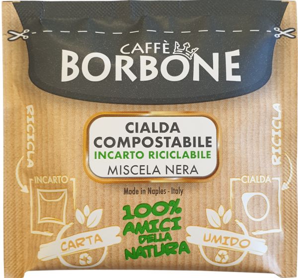 Caffè Borbone ESE Pad Nera - 100% Robusta von Caffè Borbone