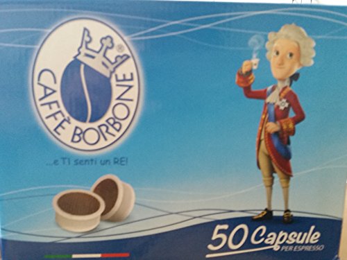 50 Kapseln Borbone BLAU Produkte Lavazza Espresso Point* Kompatible von CAFFÈ BORBONE