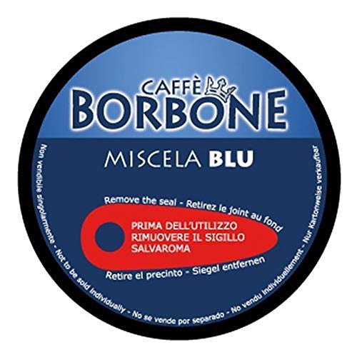 90 Kapseln BLU Kaffee Borbone kompatibel Nescafé Dolce Gusto von CAFFÈ BORBONE