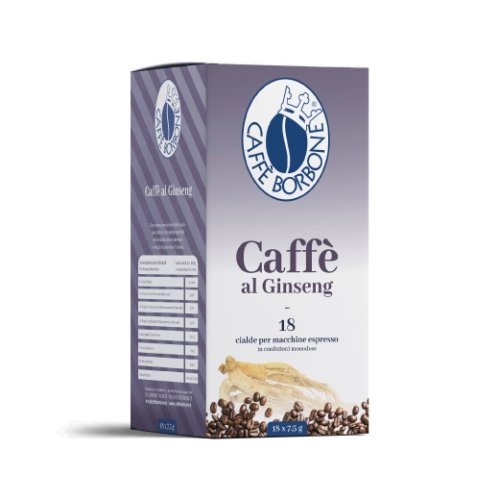 Caffè Borbone - Ginseng - 72 Coffe Kapseln Pods - Kompatibel mit ESE Papier Pads 44 mm von CAFFÈ BORBONE