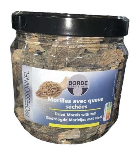 Spitzmorcheln aus Frankreich, getrocknet, Borde, 80g Spitzmorcheln aus Frankreich, getrocknet, Borde, 80g von Borde