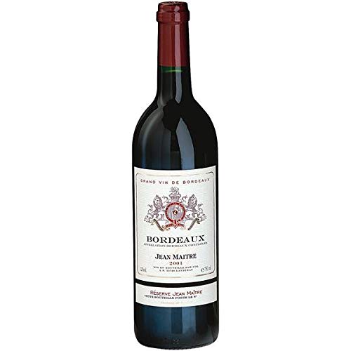 6 x 0,75 l Bordeaux AC "Jean Maitré", AC, Rotwein trocken (ca. 12.5 Vol. %) von Bordeaux