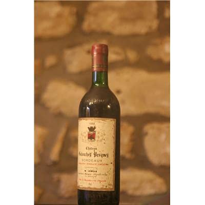 Rotwein, Château Balouchey Pesquey 1988 von Bordeaux