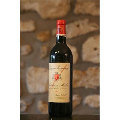 Rotwein, Moulis, Château Poujeaux 1994 von Bordeaux