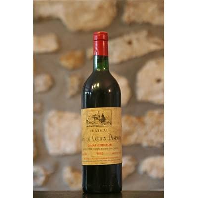 Rotwein, Saint Emilion, Château Tour de Corbin d'Espagne 1985 von Bordeaux