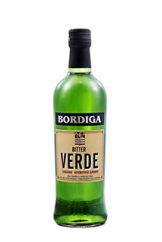 Bitter Verde, Grün Bordiga, Liquore Aperitivo Amaro, 0,7 L, 20 % Vol. von Bordiga