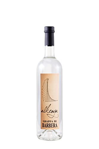 Grappa di Barbera "Alkemya" von Bordiga 1888, Grappa aus Italien. 0,7 Liter von Bordiga