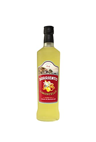 Limoncello de Surriento Bordiga. Zitronenlikör aus Italien. 0,7 l, Alk. 33% vol. von Bordiga