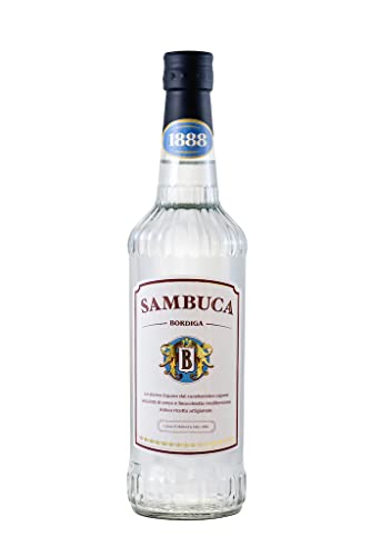Weißer Sambuca von Bordiga 1888 aus Italien, 0,7 L, 40% Vol. von Bordiga