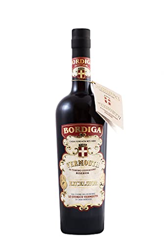 Vermouth di Torino Excelsior Superiore Riserva, Premium Wermut aus Italien in Geschenkverpackung von Bordiga